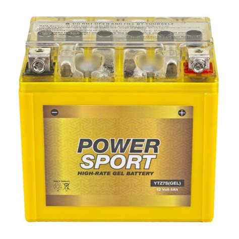 Ytz S V Ah Gel Replacement For Yuasa Sealed Agm Power Sport Battery