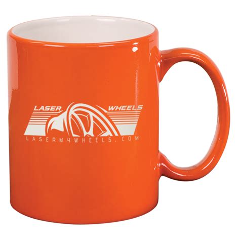 11 Oz Laser Engraved Ceramic Mugs Laser My Wheels