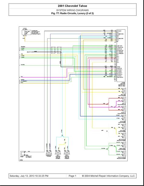 2001 Chevy Silverado Wiring Diagram My Wiring Diagram