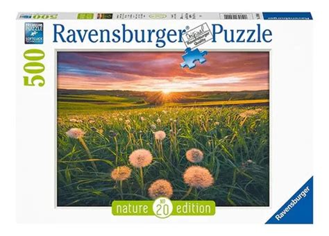 Puzzle Atardecer En Dandelion 500 Piezas Cuotas sin interés