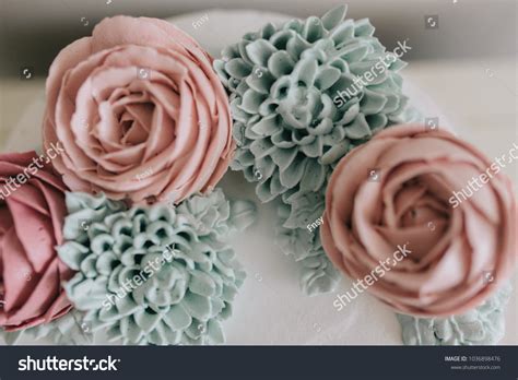 Naked Cake Flowers Stock Photo Shutterstock