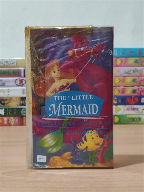 Vhs The Little Mermaid Ariels Undersea Adventures Whale Of A Tale Hobbies And Toys Music