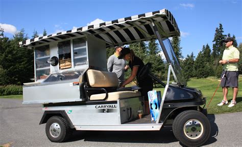 Whistler Golf Beverage Cart Ride Along The Whistler Insider