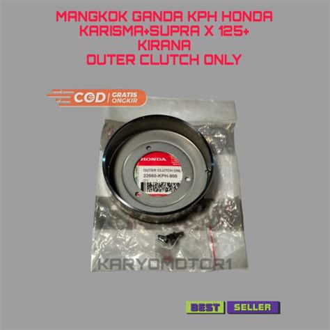 Double Bowl Kph Outer Clutch Only Honda Supra X Karisma Kirana