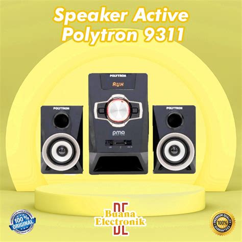 Jual Speaker Active Polytron Pma 9311 Original Termurah Shopee Indonesia