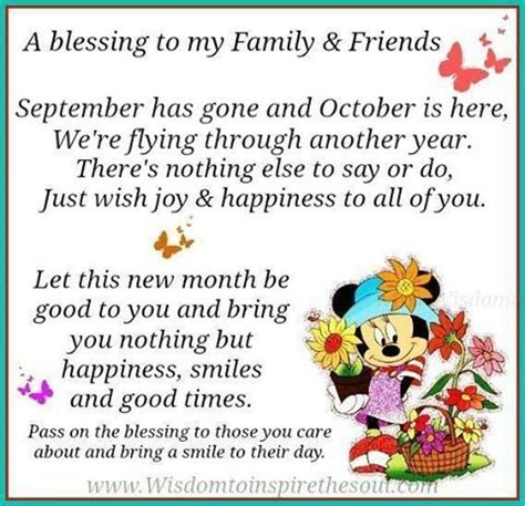 October Blessings quotes quote months october hello october october ...