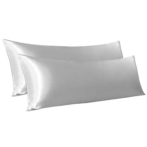 Flxxie Ultra Silky Satin Body Pillowcase For Hair And Skin 2 Pack