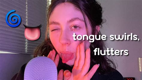 Asmr Tongue Flutters Clicking And Swirls With Mouth Sounds Hand