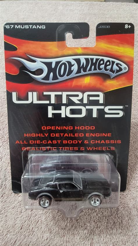 2006 Hot Wheels Ultra Hots Ford 67 Mustang Black Real Riders EBay