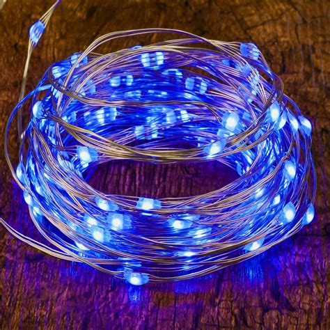 1Pc,16/32ft 50/100LED Copper Battery Powered Multi Color Changing Fairy String Lights With ...