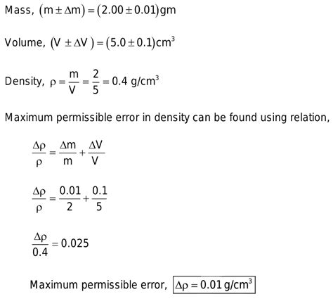 The Measure Of Mass And Volume Of A Body Are 200 G And 50 Cm3