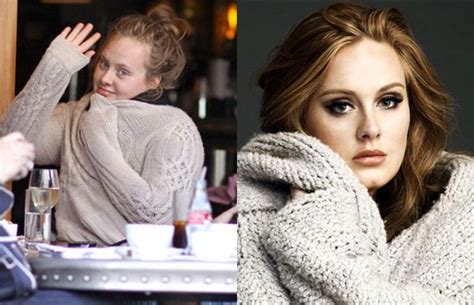 48 Photos Of Celebrities Without Makeup - Adele Without Makeup | Viralscape