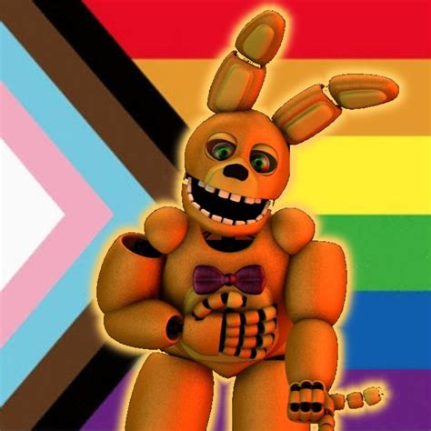 Lgbt Lgbtqia Fnaf Five Nights At Freddys Springbonnie Fnaf 1 Anime