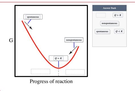 Solved The Diagram Shows The Free Energy Change Of The Chegg