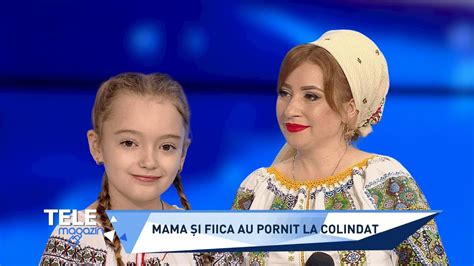 Marina Coptu la TELEMAGAZIN împreună cu fiica Elena YouTube