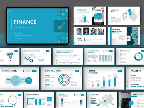 Finance PowerPoint Template by Temis on Dribbble