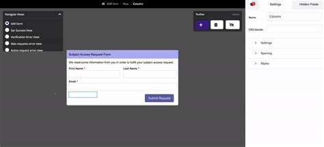 Create Subject Access Request SAR Form Sourcepoint