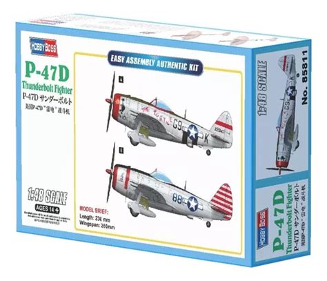 Republic P 47d Thunderbolt Fighter 1 48 Hobby Boss 85811 MercadoLibre