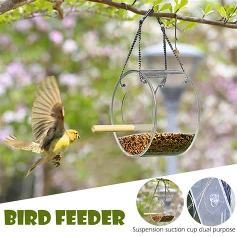 Clearance!Holloyiver Bird Feeders, Window Bird Feeders , Wild Bird ...