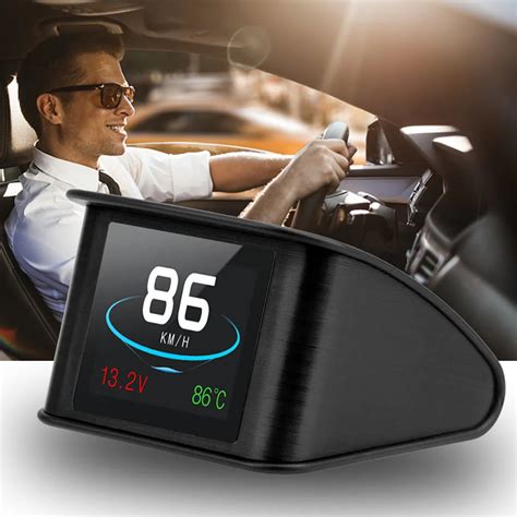 Compteur Num Rique Intelligent Hud P Affichage T Te Haute Obd