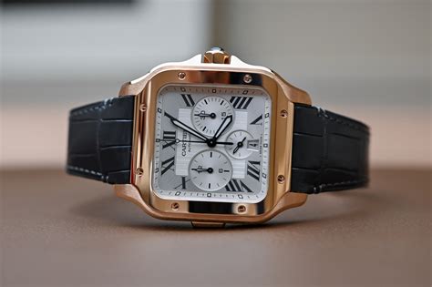 Hands-On Review - Santos de Cartier Chronograph (SIHH 2019, Specs & Price)