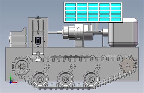 沙漠灌溉小车模型solidworks 2020模型图纸下载 懒石网