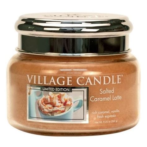 Svíčka Village Candle Salted Caramel Latte 262 g Bella Rose