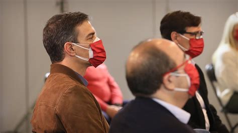 Pedro Sánchez Salvador Illa Miquel Iceta i Rosa Ibarra a Salou PSC