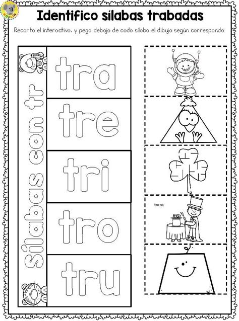 Completo Cuaderno Para Trabajar Trabadas P Ginas Silabas Trabadas