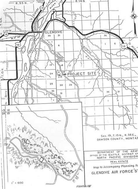 Maps Of Glendive Mt