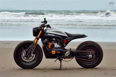 Mushashi: A custom TVS Ronin by Smoked Garage | Bike EXIF