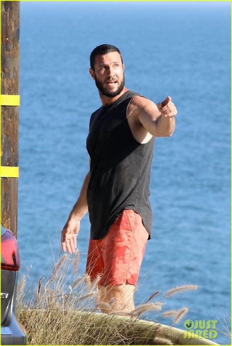 Halo Actor Pablo Schreiber Goes Shirtless During A Malibu Beach Day