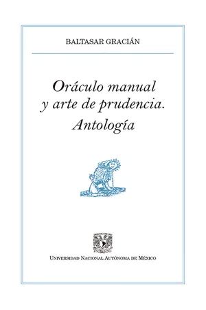 Pdf Or Culo Manual Y Arte De La Prudencia De Baltasar Graci N