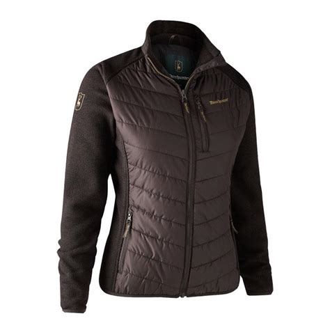 Veste Femme Deerhunter Lady Caroline Padded Jacket Prune Belgique