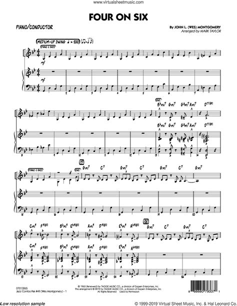 12 Jazz Combo Sheet Music Pdf Information · Music Note Download