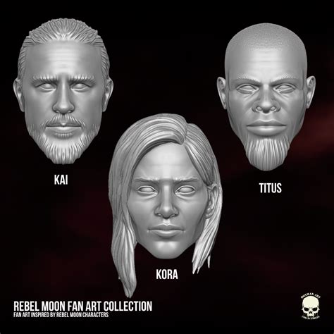 Rebel Moon Fan Art collection 3D printable file for action figures ...