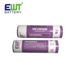 Li Socl2 Er14505m AA 2200mAh 3 6V Lithium Primary Cylindrical Battery