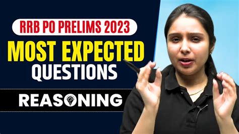 Most Expected Questions RRB PO Prelims 2023 Parul Gera Puzzle Pro