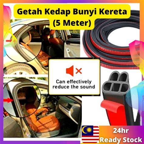 Meter Getah Kedap Bunyi Pintu Kereta Sound Proof Axia Bezza Myvi