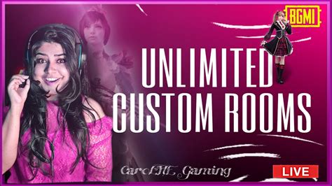 Bgmi Live Custom Room Girl Caster Custom Room Bgmi Live Stream Pubg Mobile Custom Giveaway Youtube