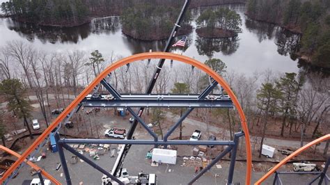 Six Flags Great Adventure Inicia Testes De Nova Montanha Russa Recordista