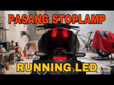 Cara Pasang Stoplamp Led Running Vario Youtube