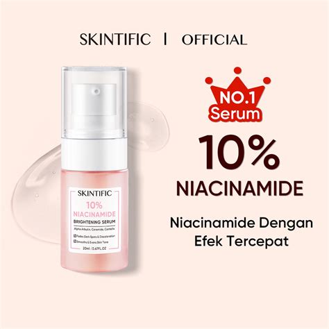 Jual [ready Stock] Skintific Serum Niacinamide 10 Brightening Whitening Glowing Skin Skincare