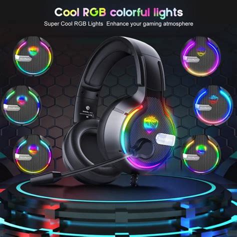 Soulbytes S Rgb Gaming Headset Kablet Headset Med Surround Mic Over