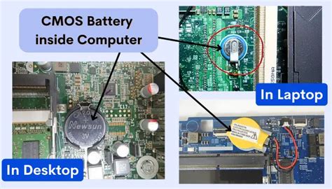 Cmos Battery Replacement Process Steps With Pictures