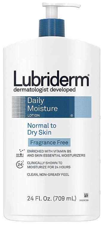 Lubriderm Daily Moisture Lotion Normal To Dry Skin Fragrance Free Source