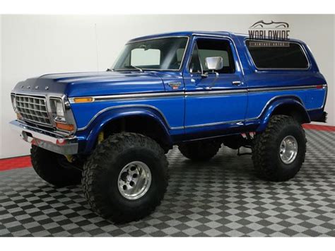 1978 Ford Bronco For Sale Cc 1047890