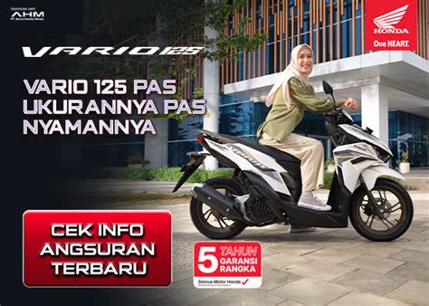 Simulasi Kredit Honda Vario 125 PT Astra Honda Motor