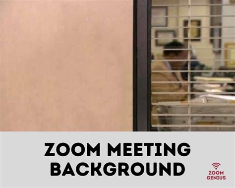 Zoom Background the Office - Etsy