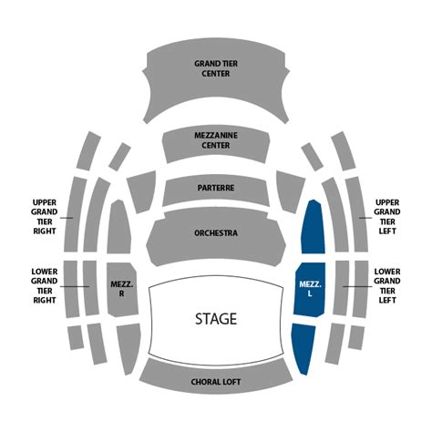 Bass Hall Seating Chart Parterre Cabinets Matttroy